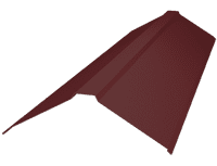 Планка плоского конька - Премиум цвета - Матовый Полиэстер (Корея) 3005